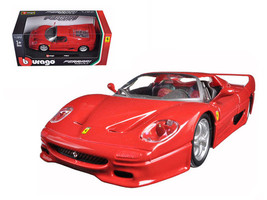 Ferrari F50 Red 1/24 Diecast Model Car by Bburago - $730.41 MXN