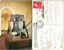 Pennsylvania Philadelphia Liberty Bell Independence Posted 1958 VTG Postcard - £7.57 GBP