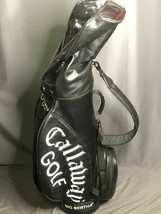 Callaway Golf Big Bertha Noir Staff Sac Avec Pluie Capuche Housse Chariot Tote - £179.46 GBP