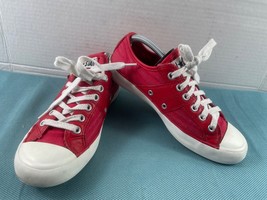 Converse Lady All Star Chuck Taylor Sneakers Women 5M Shoes Red Low Top ... - $27.54