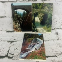 Vintage Postcard Lot Of 3 Mt Rainier Water Falls Christine Spray Falls B... - $9.89