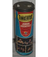 Vintage Tinkertoy Junior Architect 125 Piece Set- Pieces Missing - £37.95 GBP