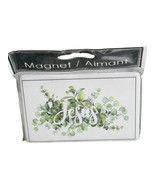 Greenbrier Refrigerator Rectangular Ceramic Magnet-“Jesus” 4x2 1/2” - $298.90 MXN
