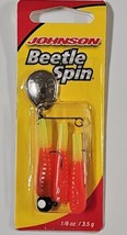 Johnsons BSVP1/8-FOC Original Beetle Spin 1/8 oz Red/Yellow New - £5.60 GBP