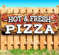 Hot Fresh Pizza Clearance Banner Advertising Vinyl Flag Sign Many Sizes Food - £14.12 GBP