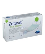 Zetuvit Plus Silicone Sterile 10cm x 20cm x 10 - €59,19 EUR