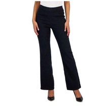 Anne Klein Womens High Rise Pull On Denim Flared Pants Trousers Size 8 NWT - £23.96 GBP