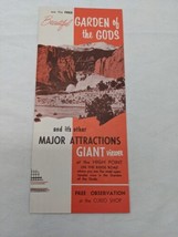 Vintage Garden Of The Gods High Point Camera Brochure - $17.81