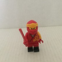 Official Lego REd Ninja Minifigure - $216.87 MXN