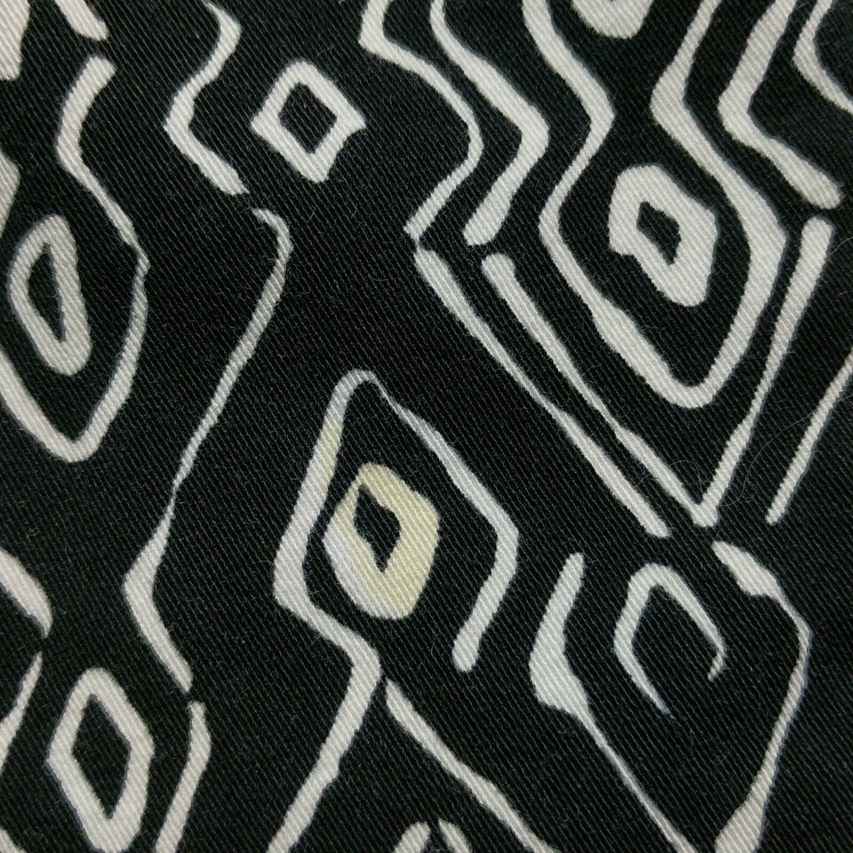 Chicos Womens A Line Skirt Size 0.5 Small Black White Geometric Back Zip Item image 4