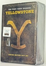 ⚡️ Yellowstone: Limited Edition Gift Set w/Drink Coasters DVD Widescreen NEW - £19.69 GBP