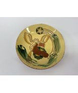 Breininger Pottery Redware Folk Art Christmas Herald Angel July 2000 Signed - $34.39