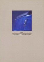 ORIGINAL Vintage 1988 Lincoln Continental Sales Brochure Book - $19.79