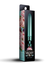 Rocks Off  Bullet Vibrator Touch Of Velvet Peacock Petals - $20.56