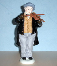 Lenox Victorian Carolers Violin Player Christmas Figurine 9.5&quot;H #827008 New - £63.86 GBP