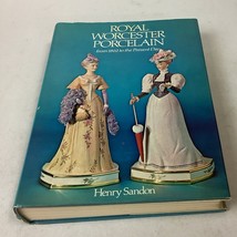 Royal Worcester Porcelain Book Henry Sandon Hard Cover - 1975 - $24.74