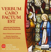 Verbum Caro Factum Est/Advent &amp; Christmas Music, Portsmouth Cathedral + BONUS CD - £10.91 GBP