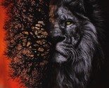 32&quot; X 42&quot; Panel Lion Call of the Wild Animals Digital Cotton Fabric D374.25 - $14.17