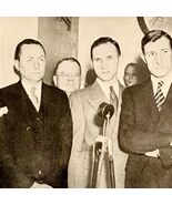 Lindbergh Baby Kidnapping Bruno Hauptmann Attorney 1935 Aviation Print D... - $553.22 MXN