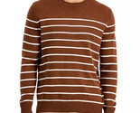 Club Room Men&#39;s Gregor Striped Sweater in Brown-2XL - $16.97