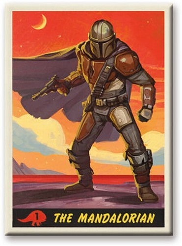 Star Wars The Mandalorian Figure Trading Card Image Refrigerator Magnet ... - $3.99