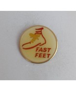 Vintage Fast Feet Ronald McDonald&#39;s Shoe McDonald&#39;s Employee Hat Pin - $10.19