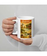 Victoria Texas White Glossy Mug - $18.00+