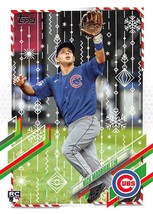 2021 Topps Holiday #HW198 Nick Madrigal RC Rookie Card Chicago Cubs ⚾ - £0.69 GBP