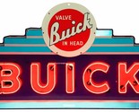 Buick Logo Neon Image Advertising Metal Sign (not real neon) - £54.33 GBP