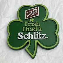 Schlitz Irish Four Leaf Clover Beer Milwaukee Wisconsin Plastic Lapel Hat Pin - £6.35 GBP