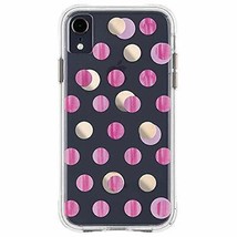 Case-Mate - iPhone XR Case - WALLPAPERS - iPhone 6.1 - Pink Metallic Dot - $8.95