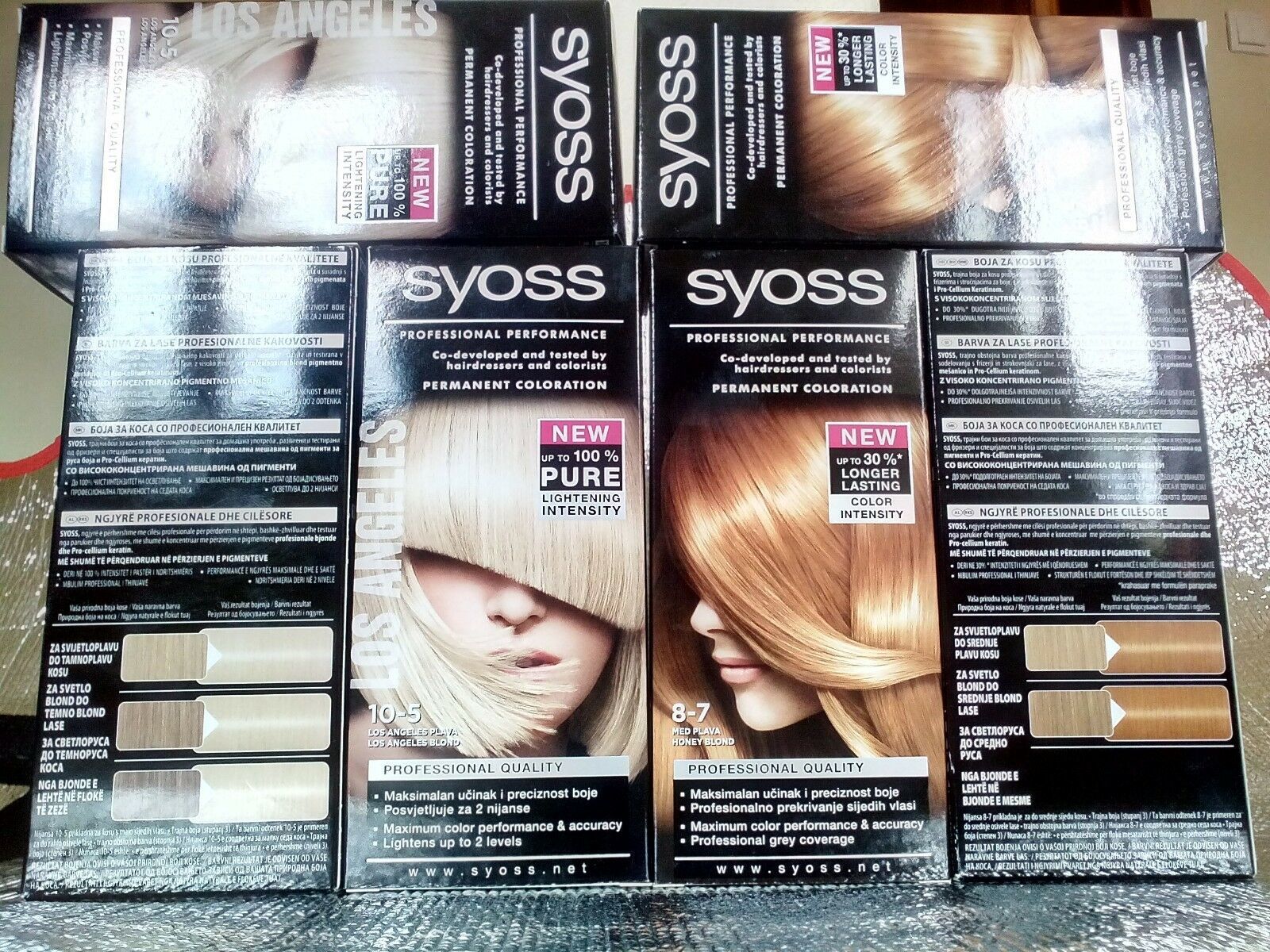 Primary image for SYOSS Color Professional Permanent Hair Colors 30 Shades Schwarzkopf Germany