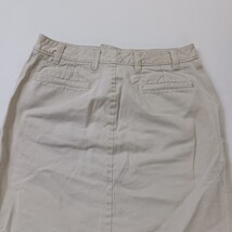 Gap Women's Beige/Khaki Cotton Denim Skirt Size 6 Waist 30" image 15