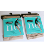 2 No nonsense seamless slip short Size X-Large Nude nylon spandex blend - $326.35 MXN