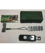 Vintage SINGER Buttonholer 160506 with Singer Branded Case w/6 templates - $117.60