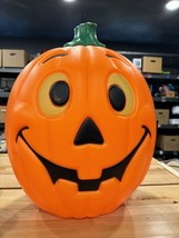 Vtg. 1997 Halloween Grand Venture Blow Mold 24&quot; Jack O Lantern Pumpkin Rare! - £104.72 GBP