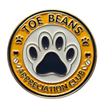 Toe Beans Cat Pin Badge Appreciation Club Enamel Brooch Exclusive Pin Ba... - £4.87 GBP