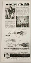 1955 Print Ad Arbogast Hawaiian Wigglers Fishing Lures Stringer of Bass Akron,OH - £9.32 GBP
