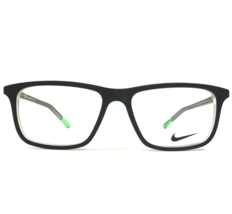 Nike Kids Eyeglasses Frames 5541 012 Matte Black Beige Square Full Rim 48-14-130 - £52.02 GBP