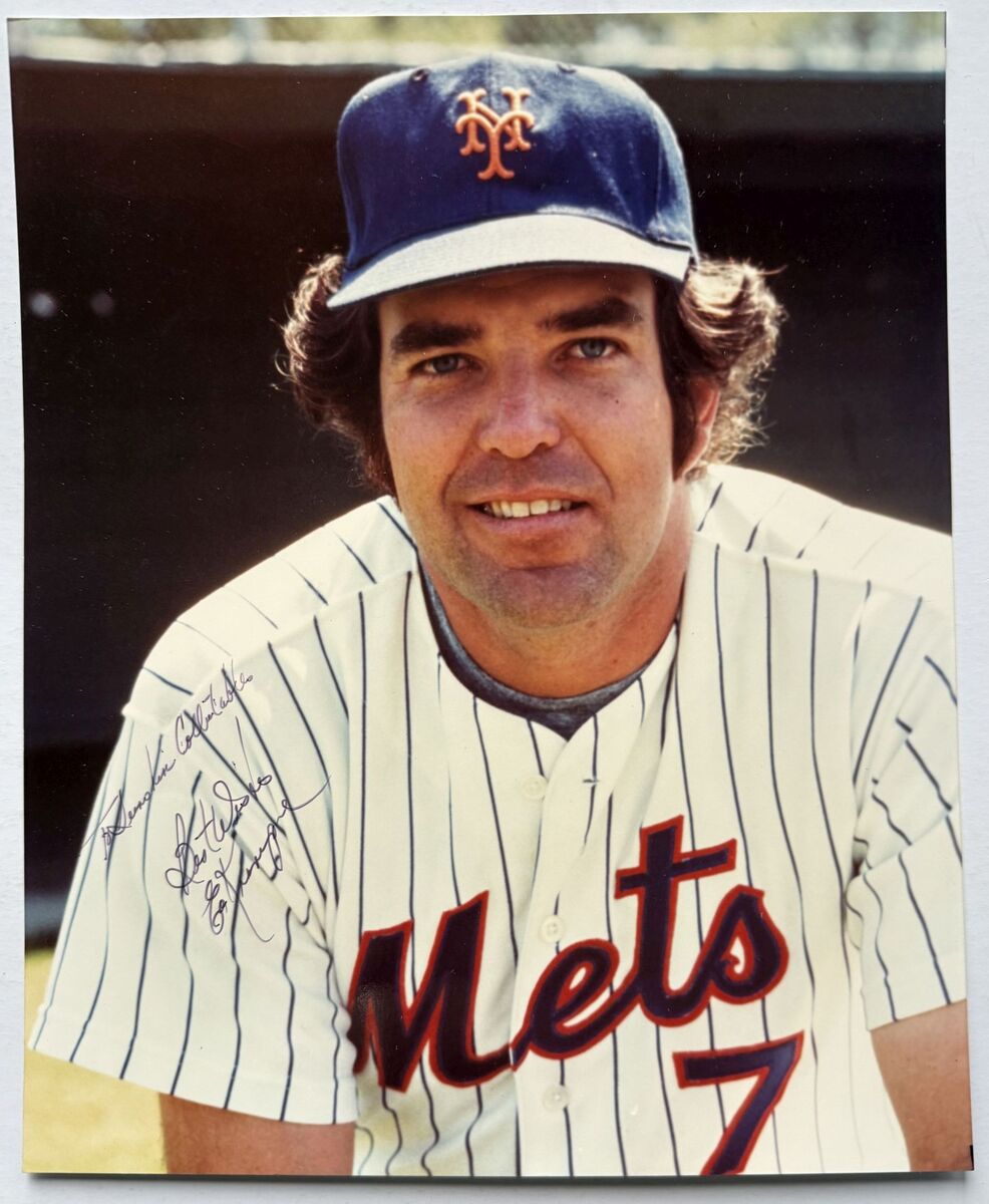 Ed Kranepool (d. 2024) Autographed Glossy 8x10 Photo - New York Mets - $20.91 CAD