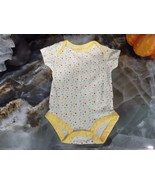 Avon Snap Tee Tiny Tillia White With Yellow Trim  Size 3/6 Months NWOT - €9,41 EUR