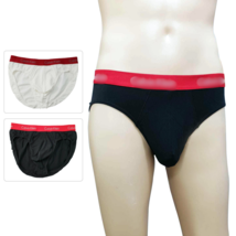 Calvin Klein Men&#39;s Hip Brief CK U7079 Men Underwear Briefs Cotton Black ... - $19.99+