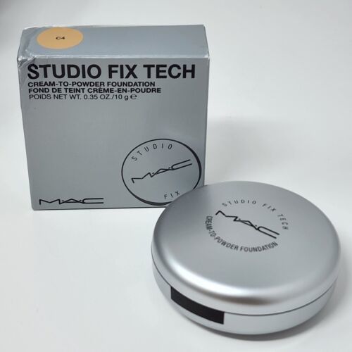 Primary image for New Authentic MAC Studio Fix Tech Cream-To-Powder Foundation C4