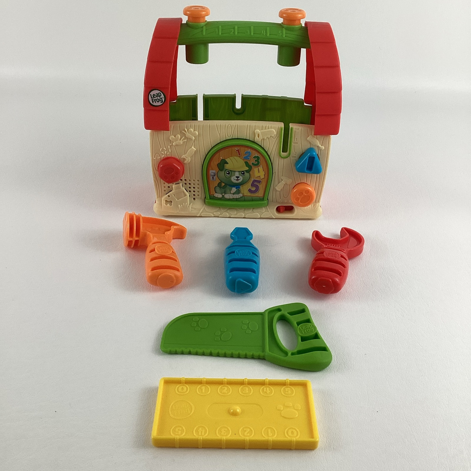 Leap Frog Scout Build Discover Tool Set Learning Numbers Counting Portab... - $34.60