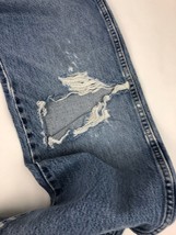 Thrashed Wrangler Jeans Ultra Worn Shredded Grunge Destroyed 32 x 31 Actual WEAR - £25.57 GBP
