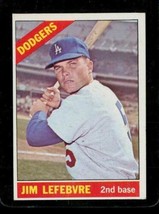 Vintage 1966 Topps Baseball Trading Card #57 Jim Lefebvre La Dodgers 2nd Base - £5.72 GBP