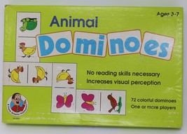 Frank Schaffer 72 Picture Animal Dominoes vintage 1989  Unused Ages 3-7 - £9.50 GBP