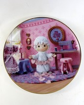 Precious Moments Collector Plate You Have Touched So Many Hearts 1994 Li... - $9.49