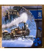 Ted Blaylock round puzzle Climbing Eagle Pass 500 pc Masterpieces railro... - £3.99 GBP