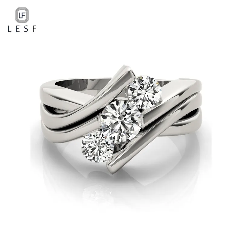 1.2 Carat Moissanite Diamond Vintage Women Engagement Jewelry 925 Sterli... - $91.29
